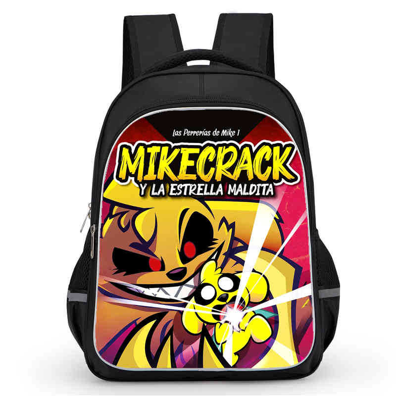 Школьный рюкзак Mikecrack Высококачественная печать Многофункциональный Оксфордский на молнии Легкий рюкзак