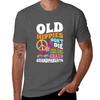 Old Hippies Dont Die They Just Fade Into Crazy Grandparents Tshirt Halloween Casual Tshirt