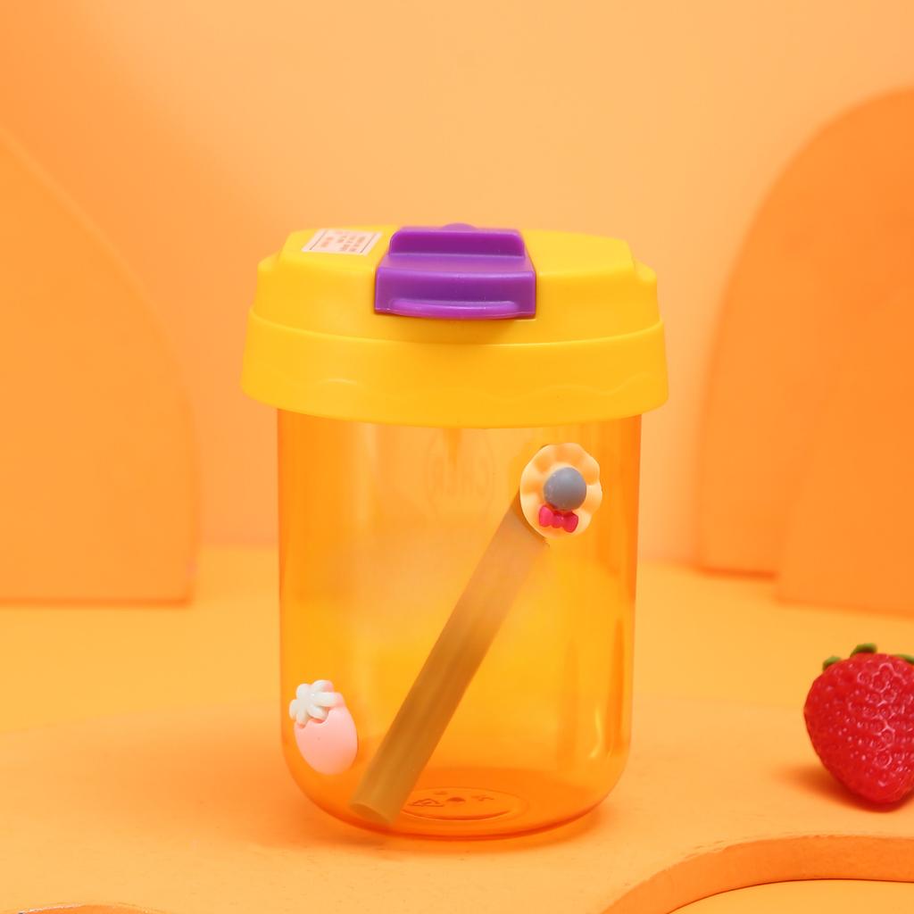 Пластиковые стаканчики с трубочкой для взрослых и детей, питье из чашек для студенток, ценные и красивые тонны бочек.