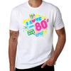 I Love The 80s Retro Eighties Pop Culture Throwback Tshirt Abstract Pattern Print Top Tshirt
