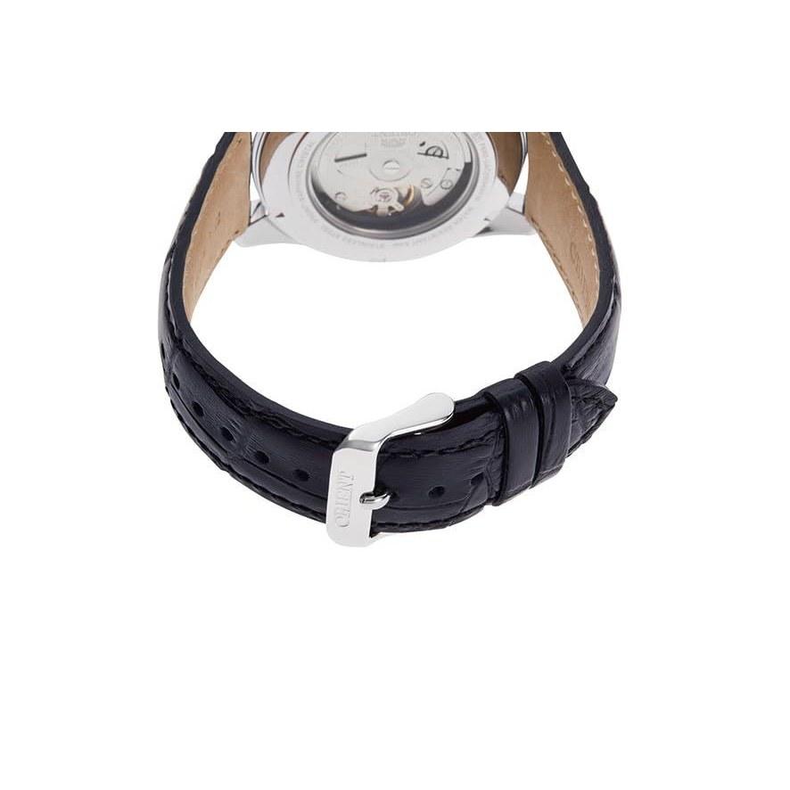 ORIENT SUNMOON Automatic Mechanical Watch Contemporary RN-AK0305S Mens White Silver Domestic Manufacturer Warranty