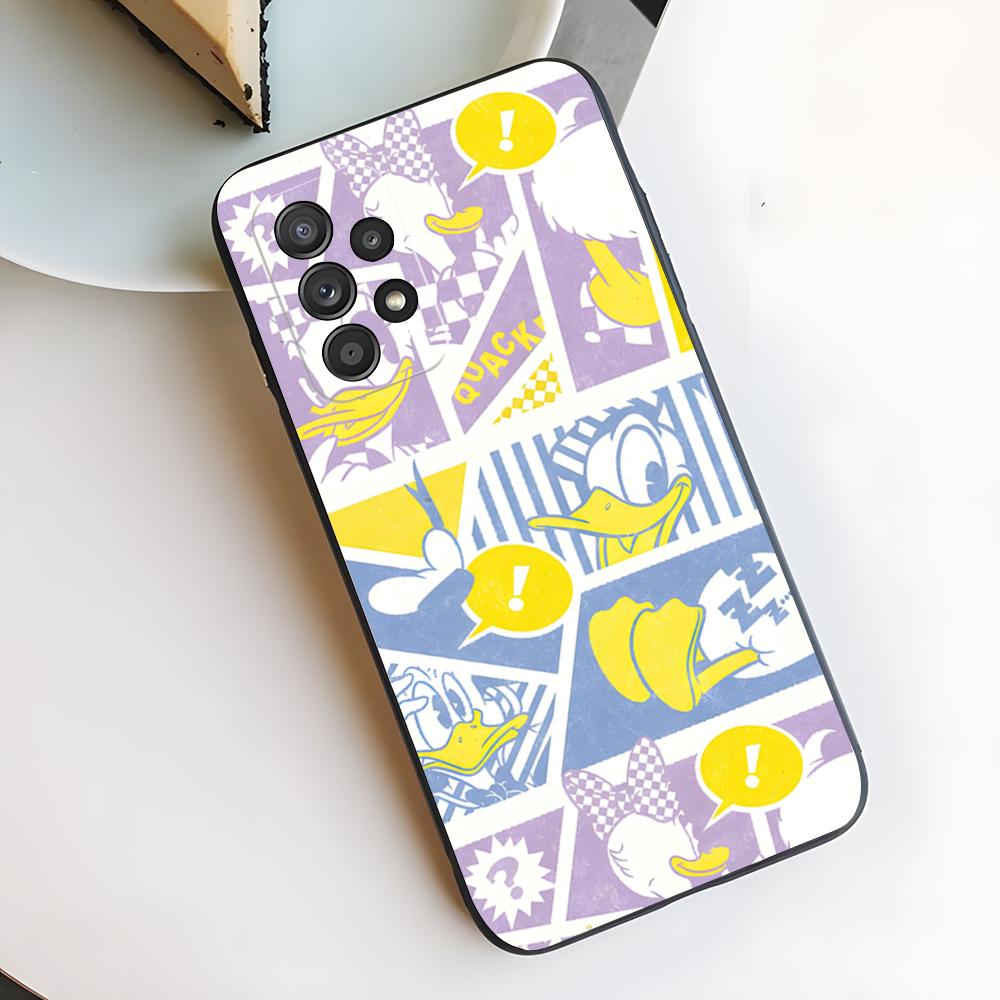 Милый чехол для телефона D-Donald D-Ducks для Samsung S26 S25 Edge S24 S23 S22 S21 S20 Ultra Plus Fe Galaxy Силиконовая крышка