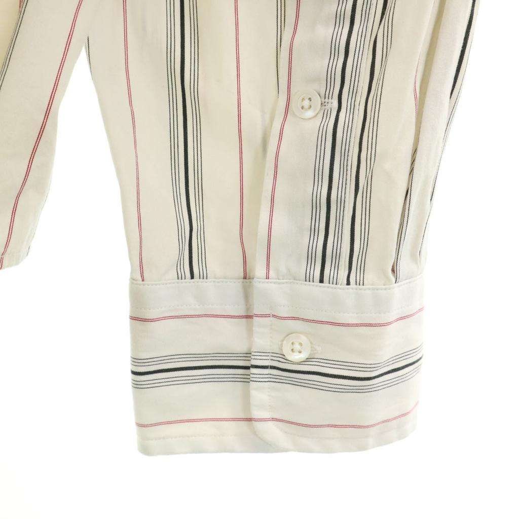 Polo by Ralph Lauren Striped Pattern Long sleeve Cotton shirt XL white Men's Used