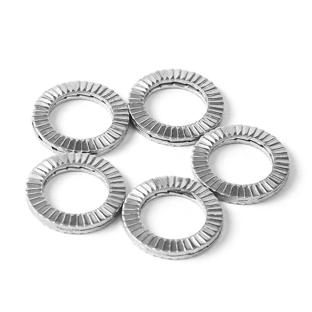 5 шт. аппаратная застежка, клиновая стопорная шайба M4 M10 M12 M16 M20, прокладка Dacromet, прочные стопорные шайбы
