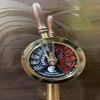 Полированная латунь Корабельный телеграф машинного отделения 50,8 см Коллекционный предмет Домашний декор