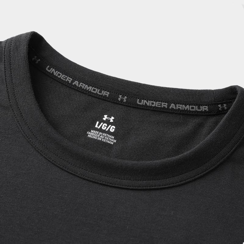 Under Armour T Shirt Unisex Black 1387986-001