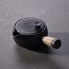 Black Crockery Ceramic Kyusu Teapot Tea Pot Drinkware 500ml