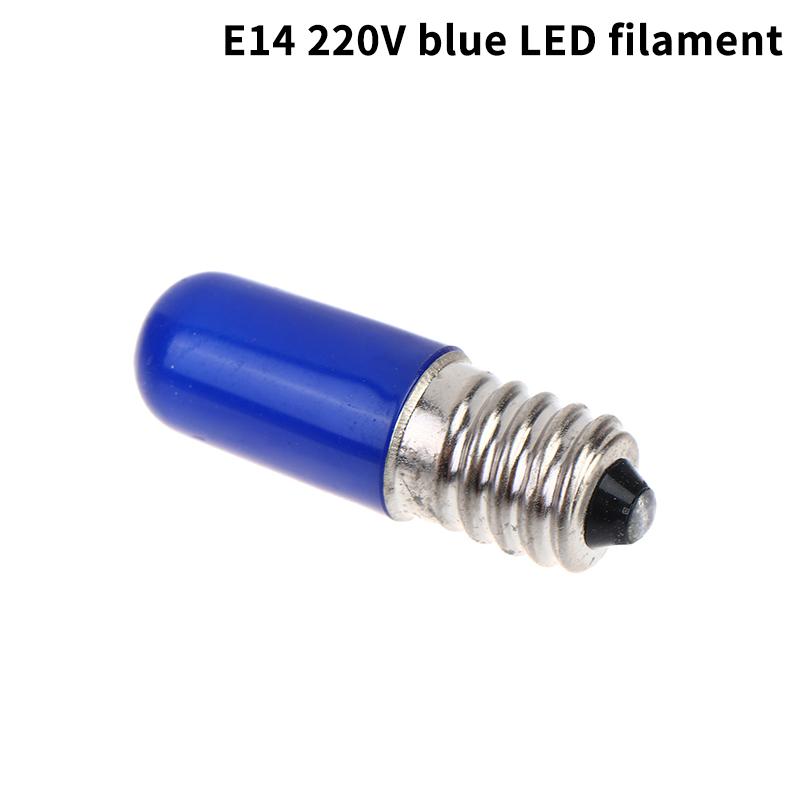 E14 COB 220V Светодиодные лампы для швейных машин, морозильных камер, антибликовые, высокая яркость, мини-лампа для домашнего холодильника