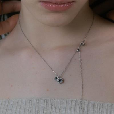 Колье Pearlymore Розовый Цветок_PM25N003SS
