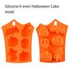 Силиконовые формы для торта на Хэллоуин, 6 сеток, форма в виде тыквенного черепа, инструменты для выпечки, кубики льда для кухни, аксессуары для дома