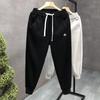 Трендовые мужские универсальные свободные джоггеры 2023 года - Повседневные брюки в гонконгском стиле