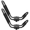 1 Pair Kayak Rack Canoe Carrier Car Rail Storage Holder with Fittings Accessory