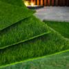 1-2 Set DIY Artificial Grass Mat Carpet for Train Railway Scene 15/30cm Square, 3mm 5mm 8mm Thick