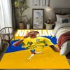 Brazilian Football Glory carpet Living room and bedroom mats printing Protective pad Room Office chair cushion