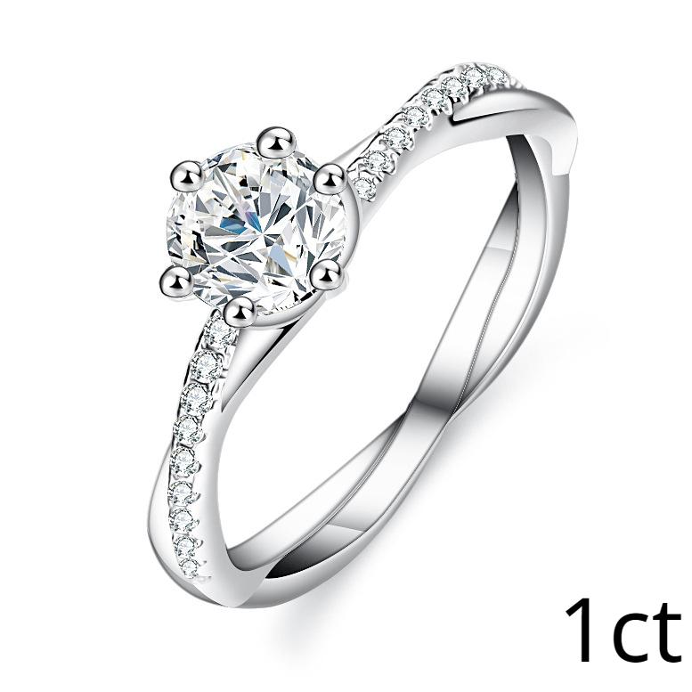Кольцо с бриллиантом из муассанита, женское серебряное кольцо, кольцо с бриллиантом для мужчины, переплетающаяся лоза, обручальное кольцо, кольцо с бриллиантом для предложения, подарок подруге