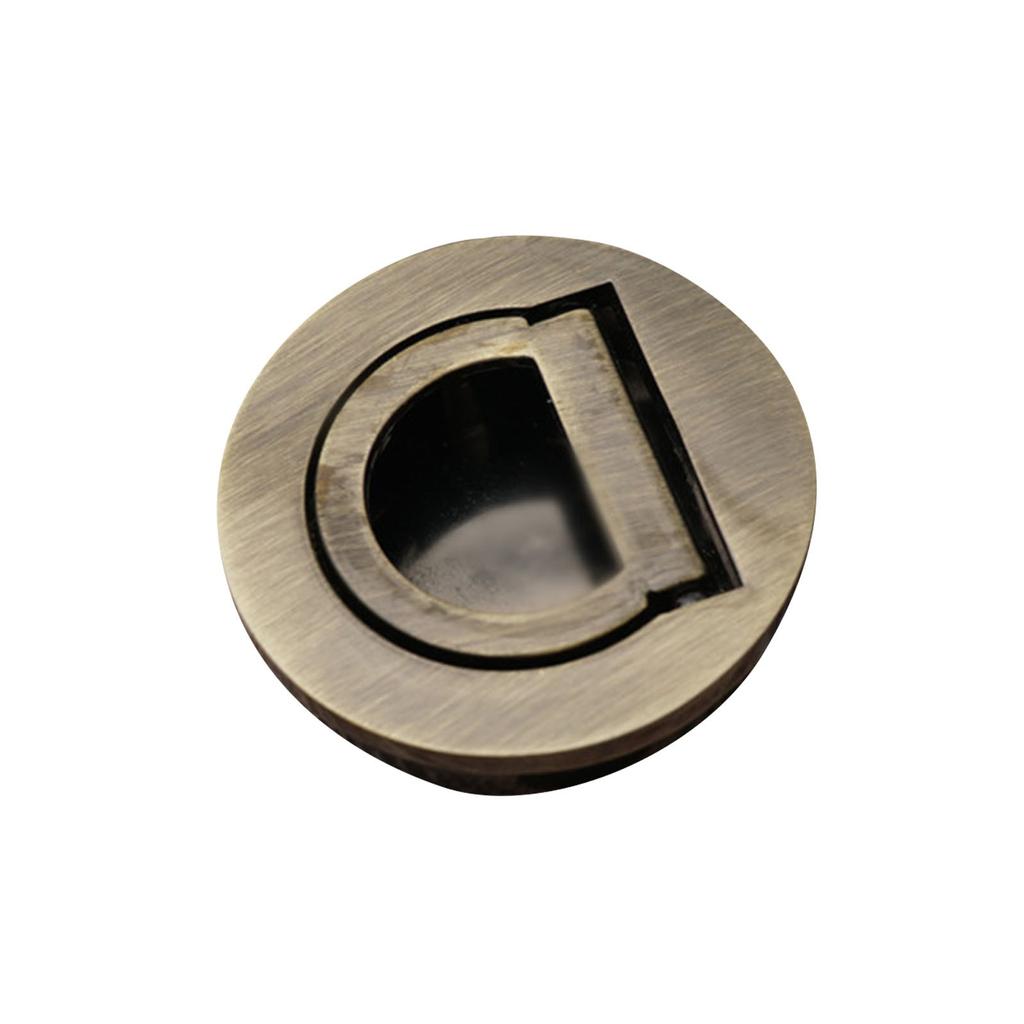 Круглая ручка-татами с выдвижным кольцом и откидной ручкой