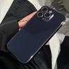 Роскошный блестящий стеклянный чехол с покрытием для iPhone 17 15 16 Pro Max 14 13 12 11 Pro Защита камеры Ударопрочный бампер Жесткий чехол