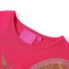 Kids Long Sleeve T Shirt Neon Pink Size 104