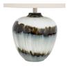 Hill Interiors Midnight Shadows Linen Table Lamp