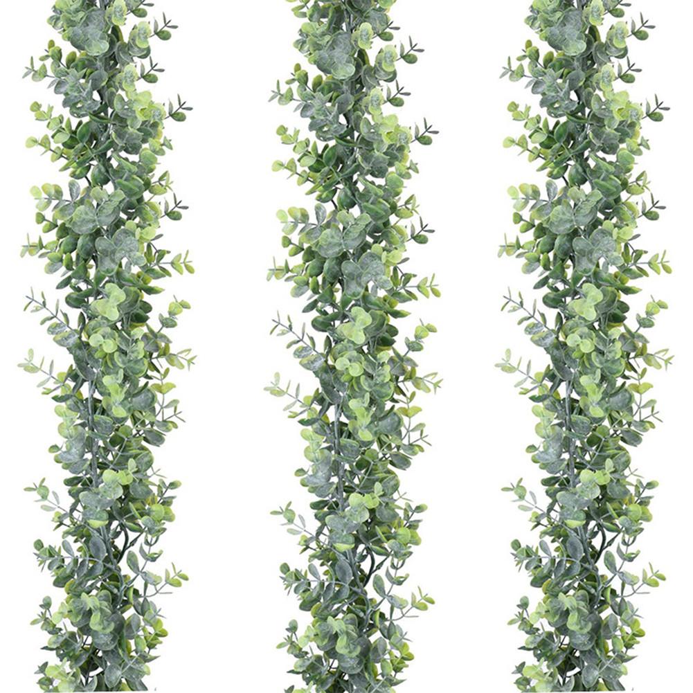 Garland Artificial Eucalyptus Vine Greenery Hanging Home