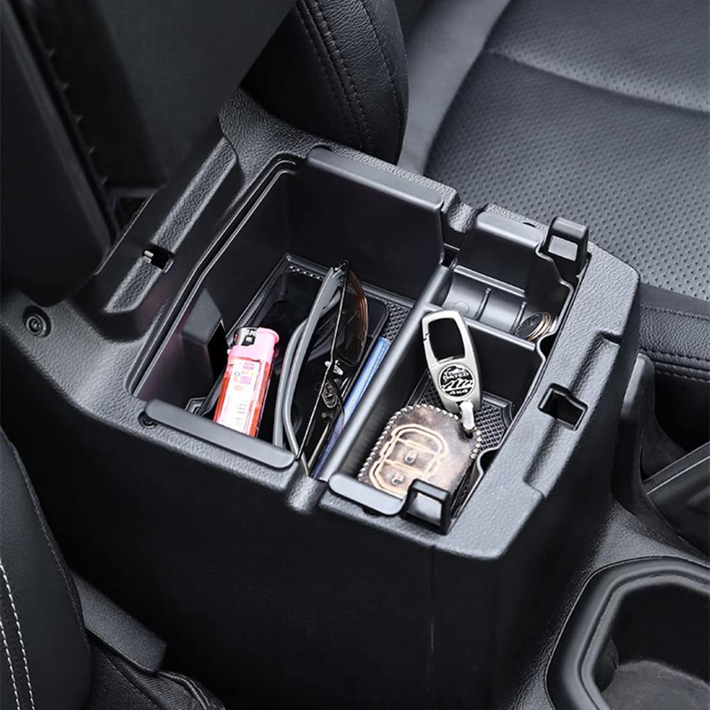 YOCTM Console Box Storage Case for Jeep Wrangler JL 2018 2019 2020 2021 2022 2023 Console Tray Storage Tray Glove Box Storage Organizer Custom Part