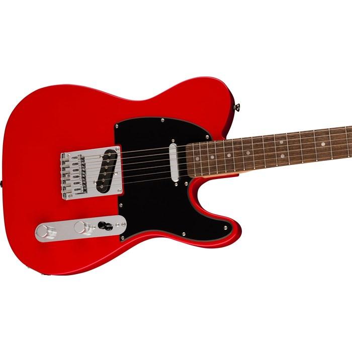 Squier Sonic Telecaster, Накладка из лауреля, Torino Red (с мягким чехлом)