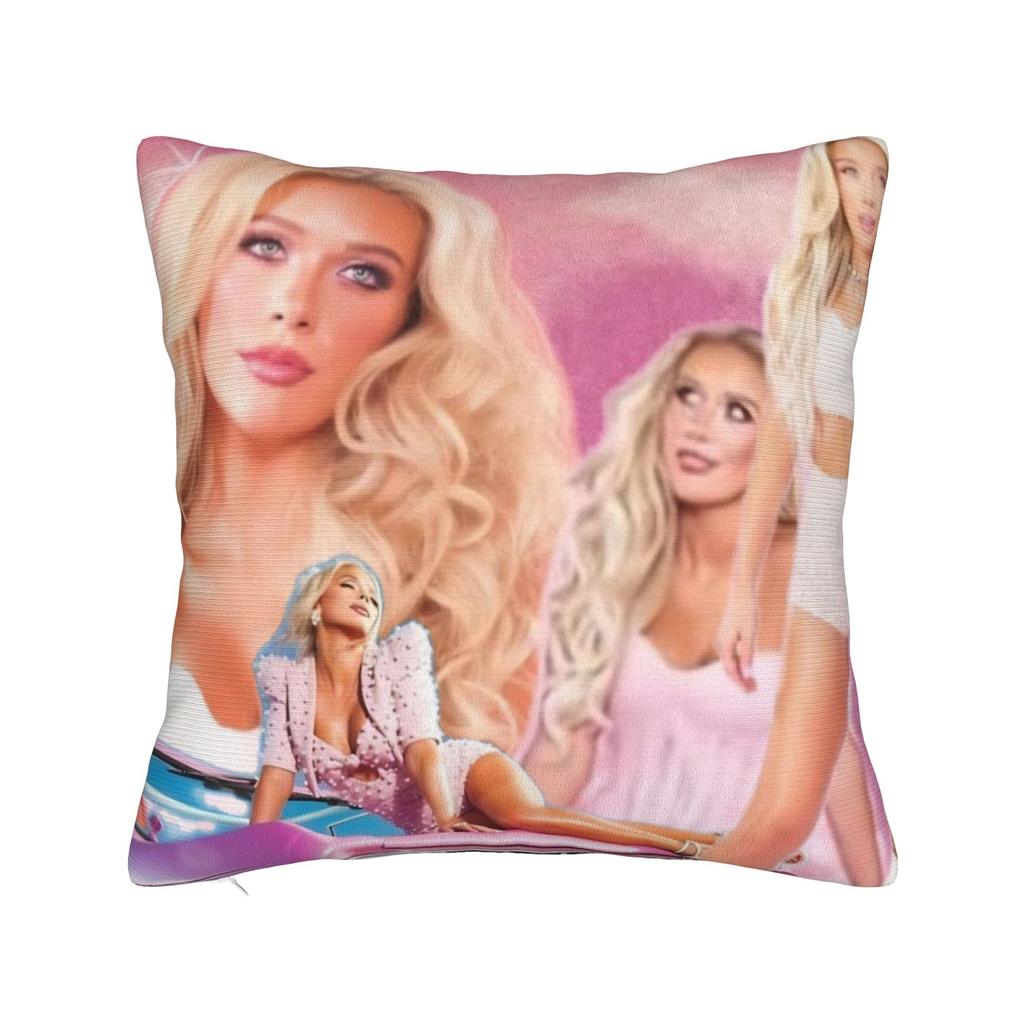 Decorative Pillow Cover Megan Moroney Singer Merchandise Seat Throw Pillow Case Cover Square Style Multi Size