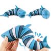 Ocean Shark Fidget Toy Funny Stress Relief Bendable Educational Kids Adults Dolphin Seal Sea Animal Sensory Toy Birthday Gift