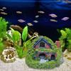 Аквариумы Ручная работа Искусственный дом Пещера Разведение Поделки Украшение Принадлежности для аквариумного ландшафта Эстетичная экспозиция