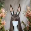 Game Arknights Amiya Savage Cosplay Accessories Props Rabbit Ear Headband Cute Faux Fur Hair Hoop Plush Bunny Ears Hairbands New
