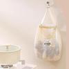 Wall-Mounted Mesh Bag for Underwear Socks Personal Hanging Basket Multi Purpose Space Saving Kitchen Fruit Vegetable Pouch