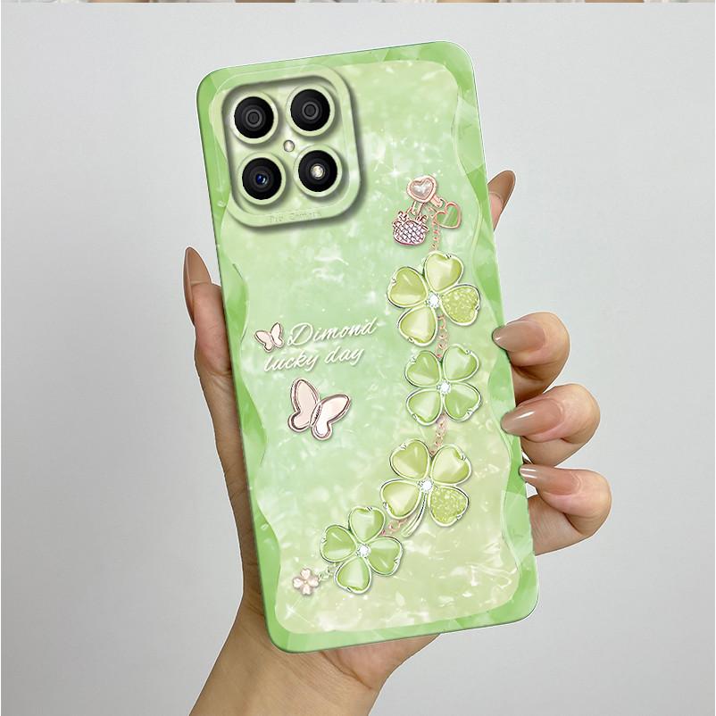 Phone Case For Honor X8 4G Case Aesthetic Luxury Protective Full Coque HonorX8 Soft Silicone Funda For Honor X 8 X8 Back Cover