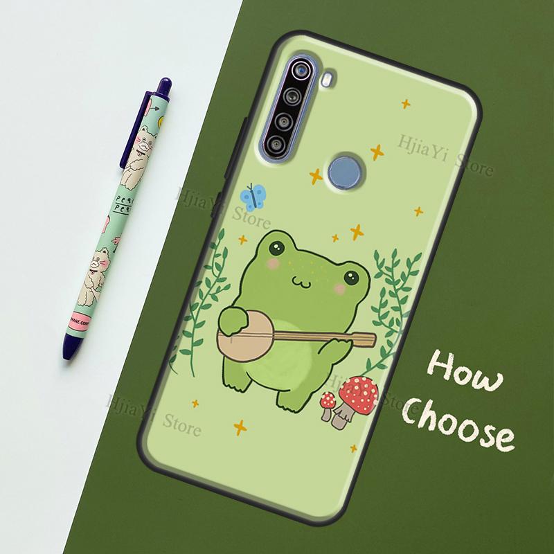 Кейс Cottagecore Лягушка Гриб Эстетика Для Redmi Note 11 10 8 9 Pro Note 10S 9S 11S Fundas Для Redmi 10 9 9T 9C 9A Чехол