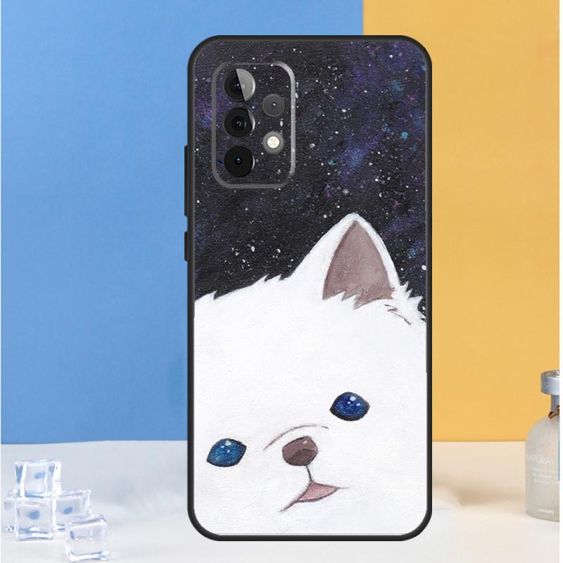 Мультяшный померанский шпиц Для Samsung Galaxy A13 A33 A53 A36 A26 A05 A06 A16 A54 A34 A14 A32 A52 A55 A35 A15 A56 Чехол
