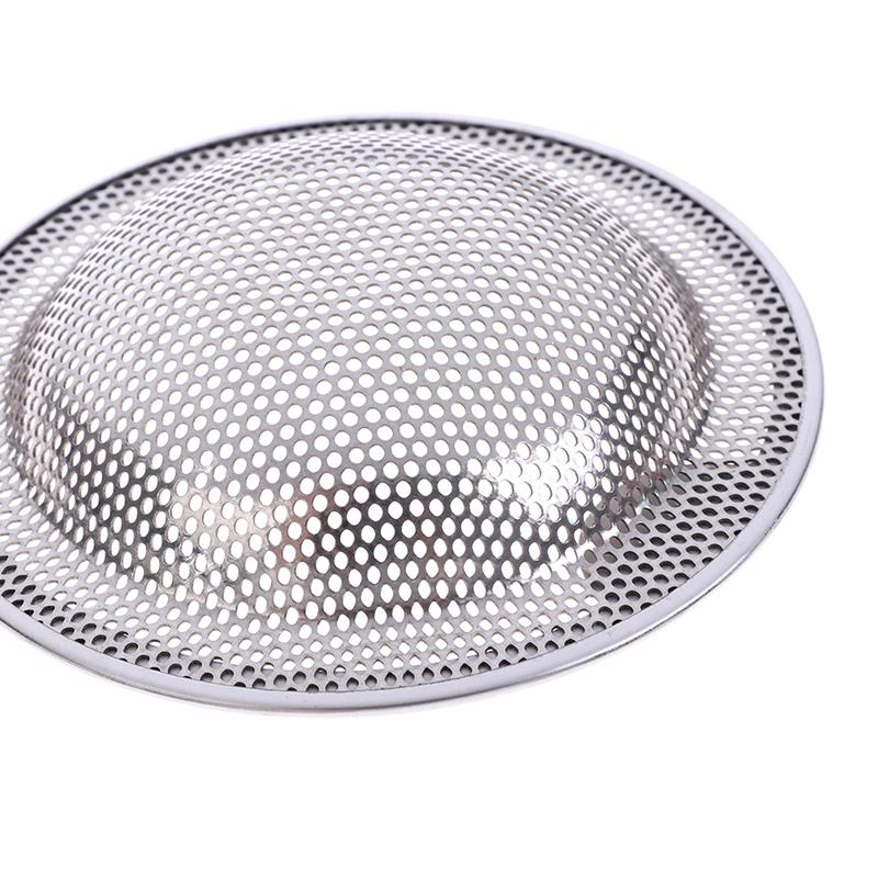 3 Size Stainless Steel Sink Strainer Drain Hole Filter Mesh Drainage For Kitchen