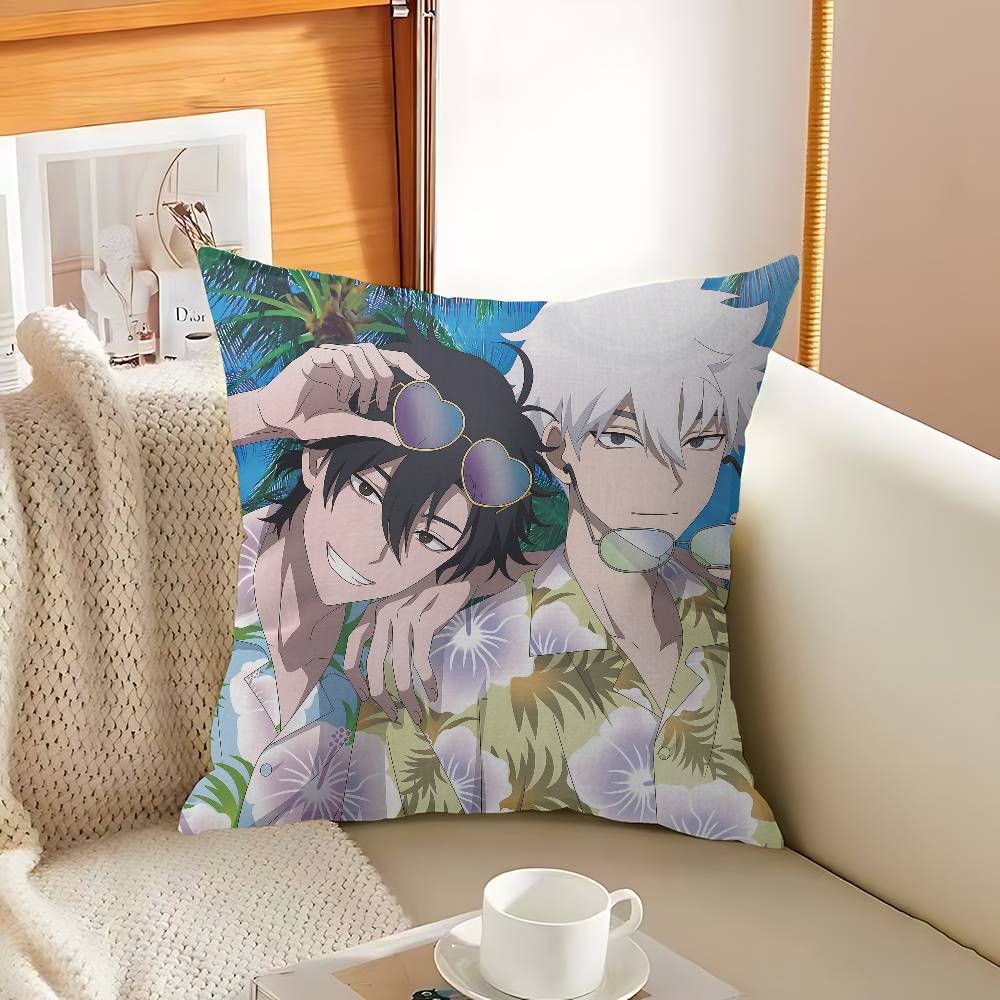 Link CClick Anime Maple Design Cushion Cover Happy Autumn Harvest decor Holiday Decorati Pillow Cover