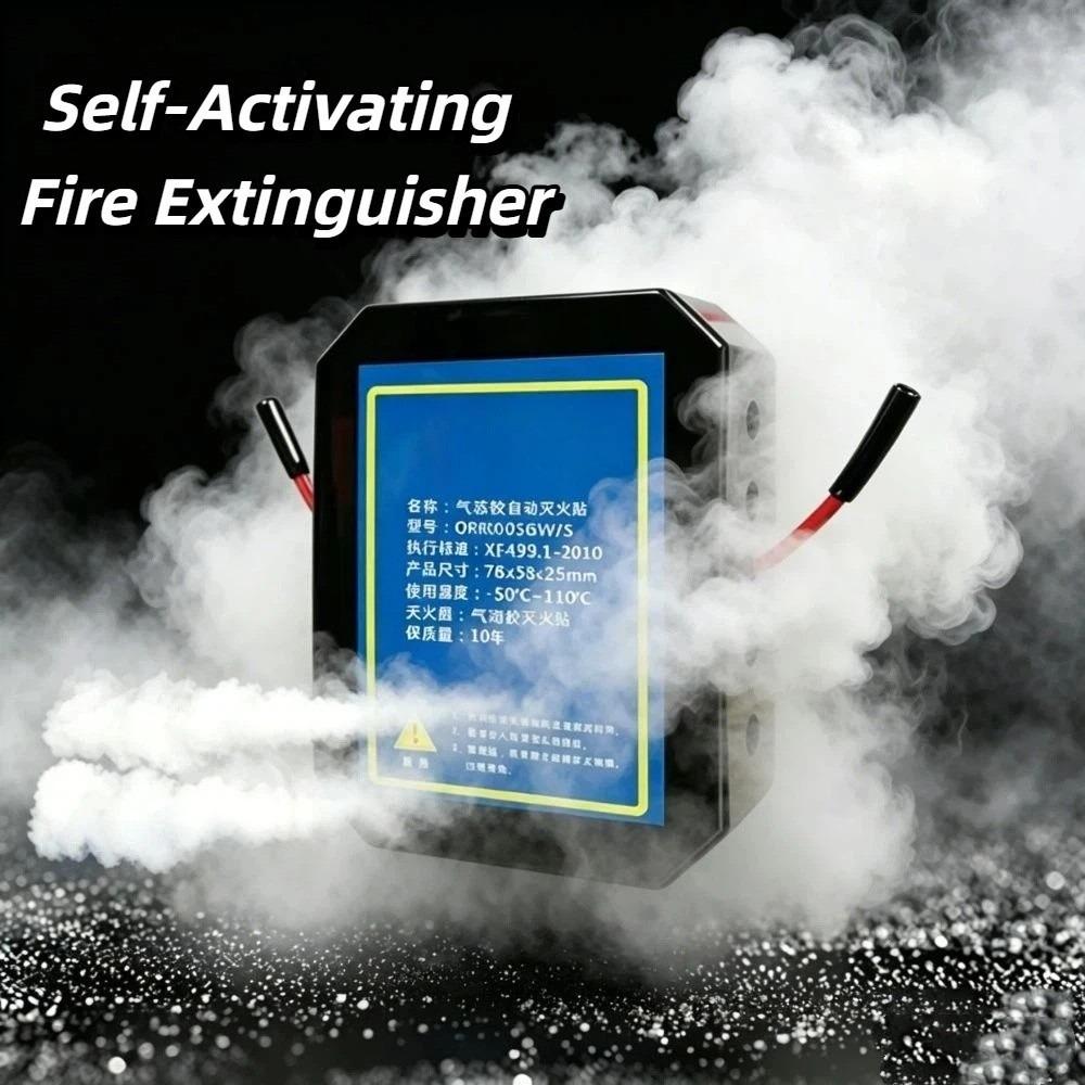 Self-Activating Fire Suppression Device Automatic Fire Sticker Vehicle Electrical Circuits