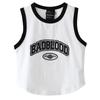 Camisole Short South Korea Badblood Outwear Base Embroidery Sleeveless American Sexy T-shirt for Women Trendy