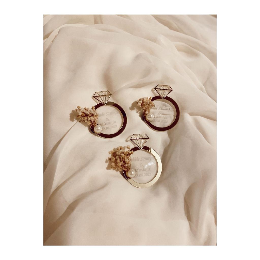 Магнит-пасьянс золотого цвета, 30 штук, обещание, помолвка, свадебные украшения из хны для особого дня