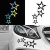 G078 12CMX24CM Stars Car Sticker Vinyl Car Decal Waterproof Stickers On Car Truck Bumper Rear Window No Background