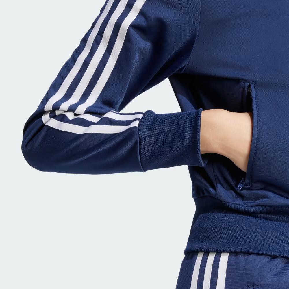 adidas Женский спортивный топ Adicolor Classics Firebird Ночной индиго Женская уличная одежда JC8263