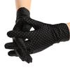 Wrist Gloves Sun Protection Vintage Mittens Dot Elastic Mittens Lady Gloves Wrist Gloves Knitted Fabric