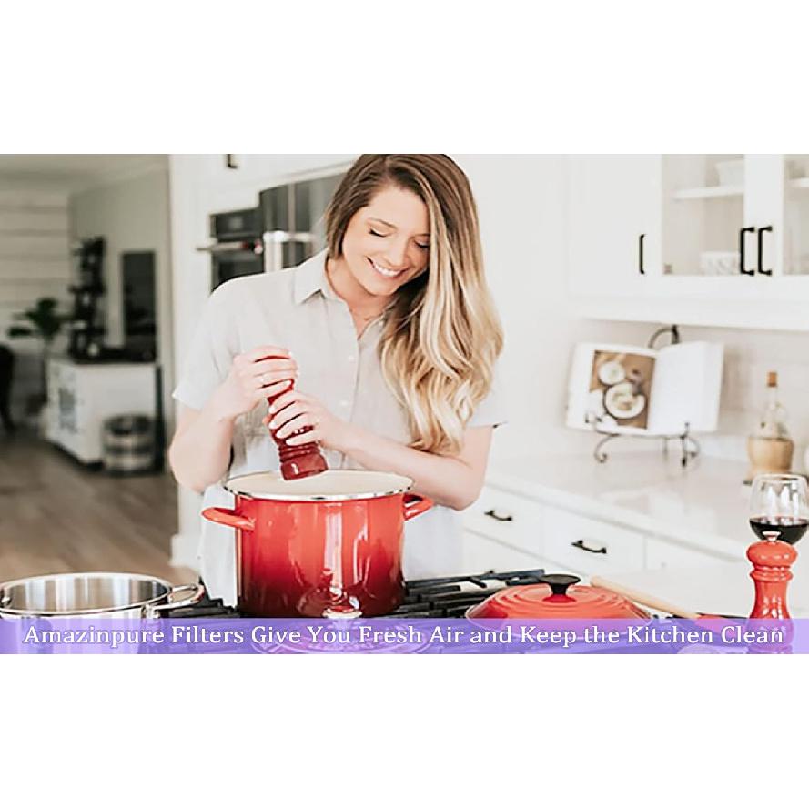 2X 8206230A Microwave Charcoal Filter Compatible with Whirlpool MAYTAG KITCHENAID Amana 1266639 8206230 AH1871363 EA1871363 AP4299744 8184958 Approx.