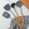 Силиконовый набор кухонных принадлежностей, жаропрочная антипригарная посуда, лопатка, кухонные принадлежности, мерные ложки, набор инструментов для выпечки