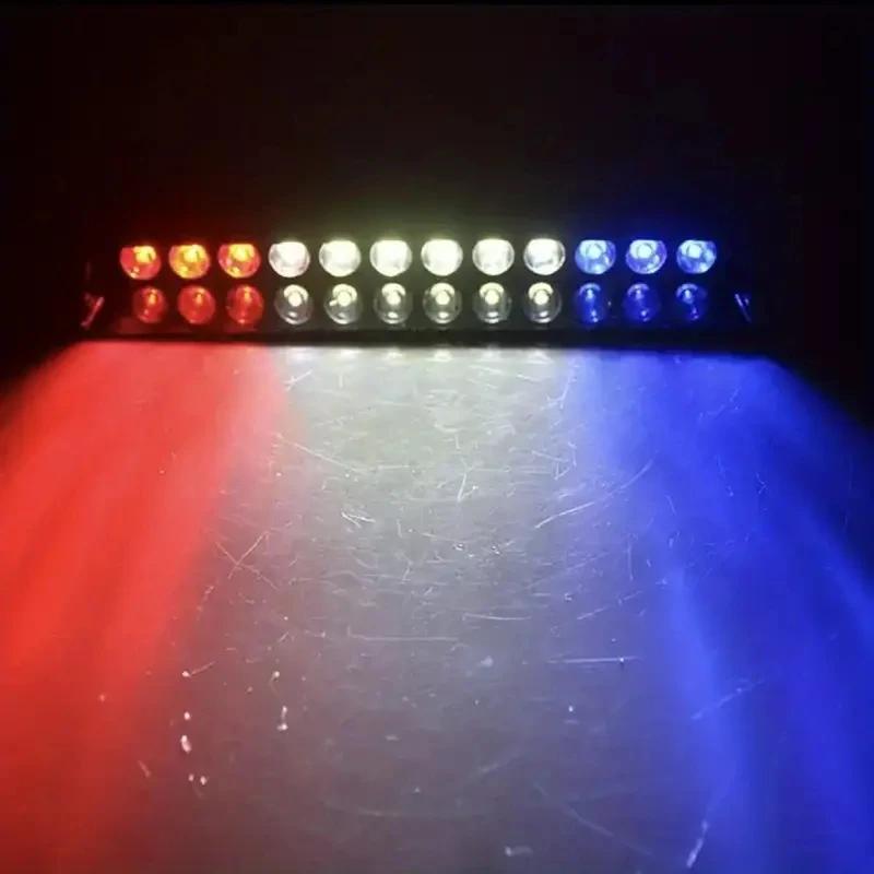 S12 Автомобильный аварийный светодиодный стробоскопический фонарь для полиции автомобиля грузовика красный синий янтарный белый светодиодный проблесковый маячок сигнальная лампа автомобильный фонарь в сборе