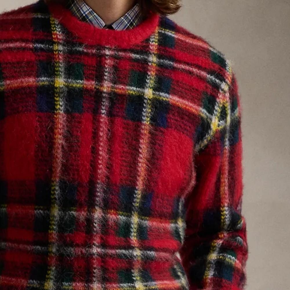 Polo Ralph Lauren FW24 Sweater Standard Men's Red Multicolor MNPOSWE16822045-600