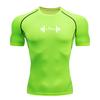 Men's Compression Shirt Gym Workout Breathable Sport Quick Dry Fashion Tight Jogging Training Fitness Elasticity Tops Tee Summer T-Shirts