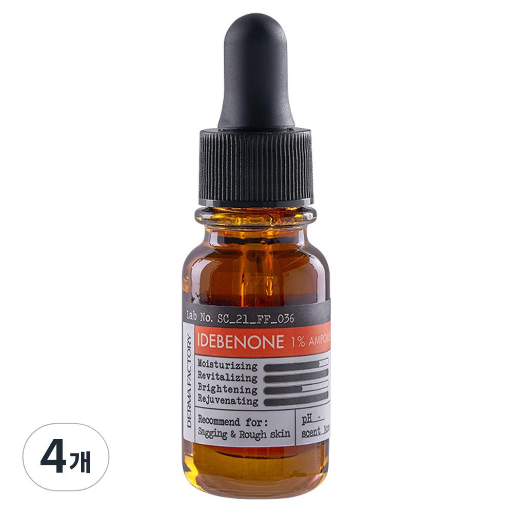 DERMA FACTORY Idebenone 1% Ampoule, 10ml, 4 Pcs.