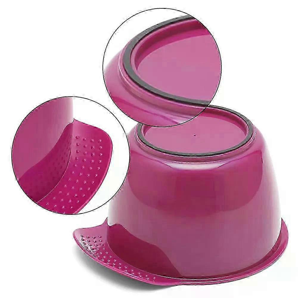 25-26 2PCS/Set Professional Hair Dye Color Brush Bowl Set Dye Mixer Hair Tint Dying Coloring Mixing Bowls Hairdressing Styling Tools