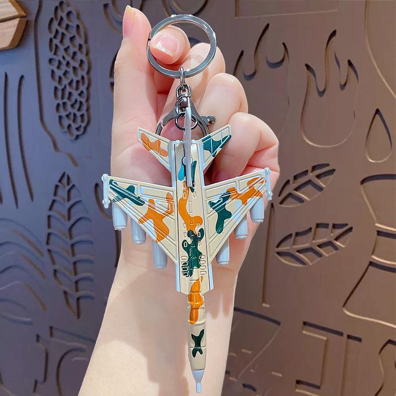 Mini Drone Keychain Creative Cartoon Aircraft Pendant Bag Charm Backpack Hanger Unique Tech Gift for Kids Teens